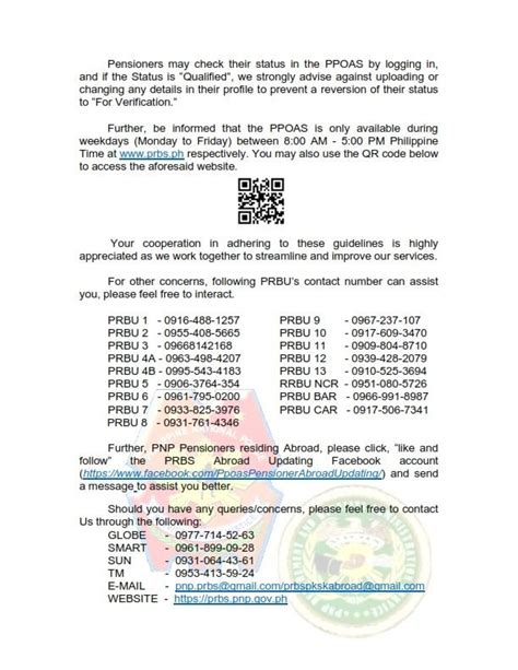 pnp pensioner online accounting system registration|prbs.ph.